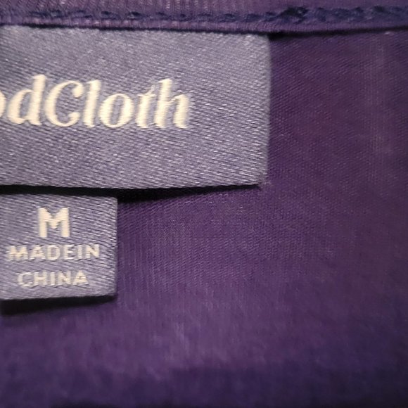 Modcloth Navy Tie-neck Top - Picture 3 of 3